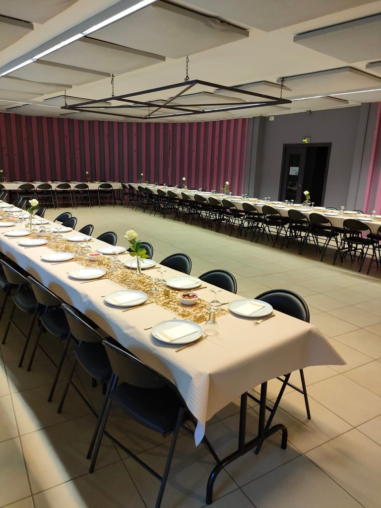 Anniveraire salle pablo avec 80 personnes