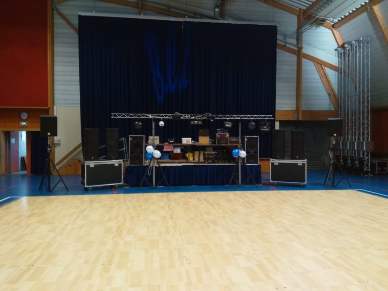 Materiel son et lumière (à partir de 300 personnes)